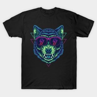 Retro Wild Wolf T-Shirt